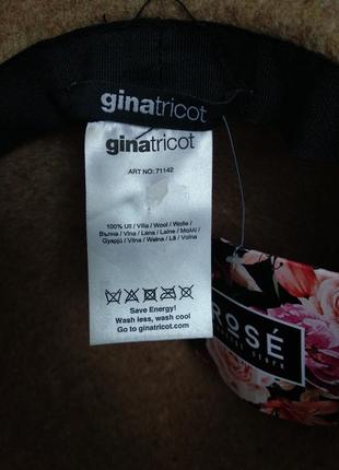 Шляпка gina tricot! с перьями!3 фото