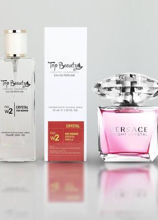 Туалетна вода top beauty 55 мл, w2 - сrystal1 фото