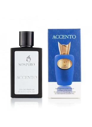 Женский парфюм sospiro perfumes accento 60 мл.