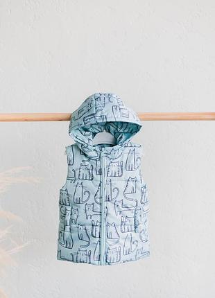 Жилетка для дівчаток синтепон