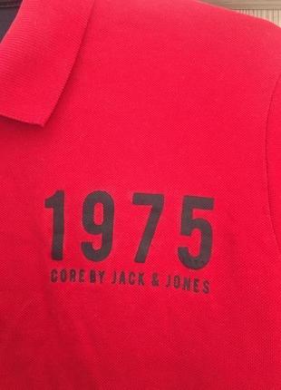 Чоловіча футболка поло jack & jones (м)4 фото