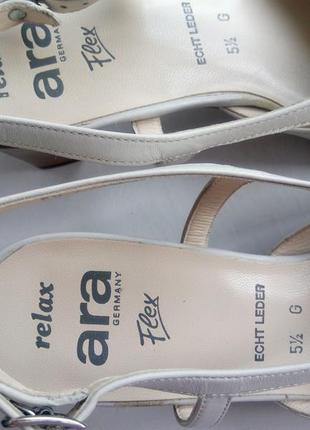 Туфли с открытой пяткой/ босоножки с закрытым носком ara9 фото