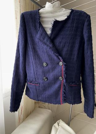 Isabel marant жакет пиджак блейзер хлопок букле