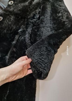 Шуба мутон натуальна