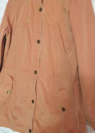 Легкая удлиненная куртка парка плащ lauren ralph lauren3 фото