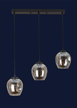 Люстра в стиле лофт 756pr0231f-3 bk+bk (500)