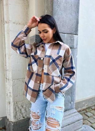 Рубашка в клетку