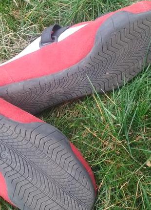 Круті брендові спортивні туфлі з натуральної замші7 фото
