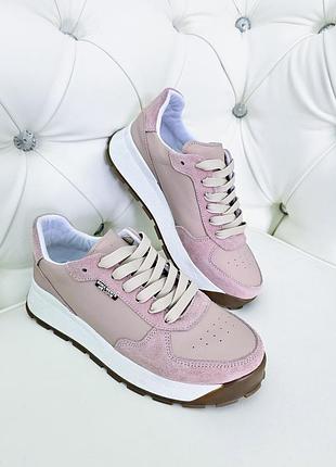 Кроссовки натуральная кожа замша р36-41 деми зима