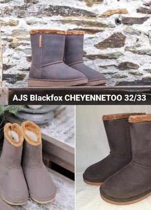 Зимние сапоги ajs blackfox 32/33