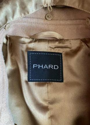 Phard пальто с натуральным воротником3 фото