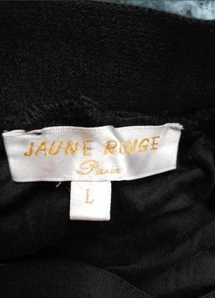 Кружевная пышная юбка франция, jaune rouge3 фото