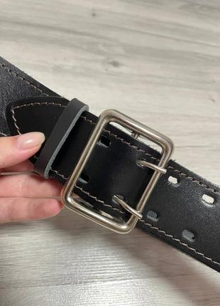Ремень пояс мужской кожаный / ремень пояс мужественный кожаный