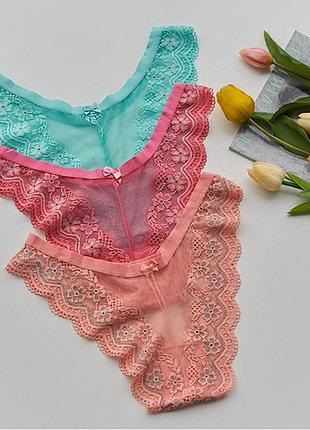 Труси жіночі бразиліана 12581 - 5 шт.