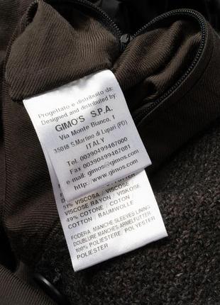 Gimo’s s.p.a. men's coat мужское пальто9 фото