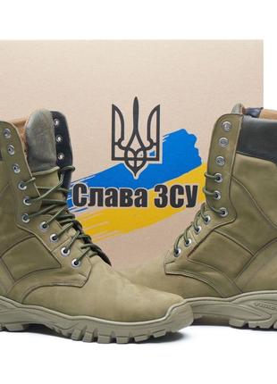Берцы из нубука от производителя flamanti