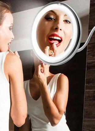 Зеркало для макияжа с подсветкой1 фото