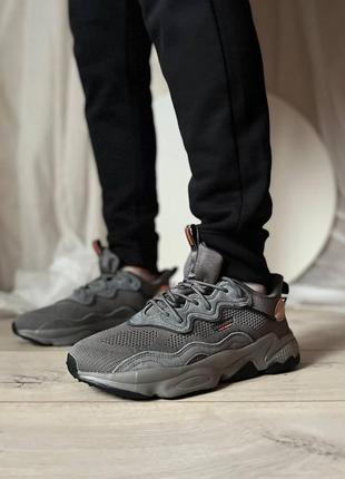 Мужские кроссовки экокожа