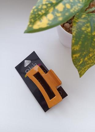 Стильна заколка краб для волосся