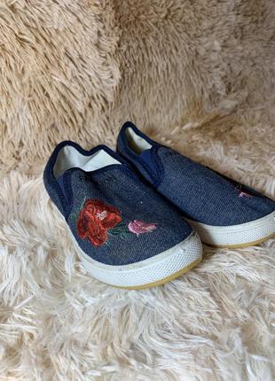 Джинсовые кроссовки