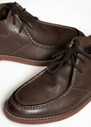 Florsheim hifi демисезонные полуботинки мужские нубук коричневые