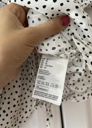 📎 блузка в горошок h&amp;m 🌸2 фото