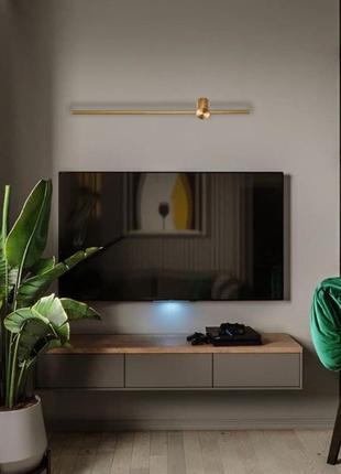 Светодиодный бронзовый 100см линейный настенный светильник (61-l174 brz)