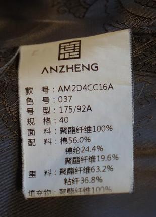 Чудесная легкая куртка в рубашечном стиле anzheng китай 40 р.(s)7 фото