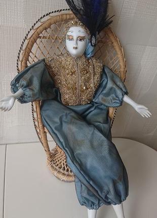 Фарфоровая венецианская кукла2 фото