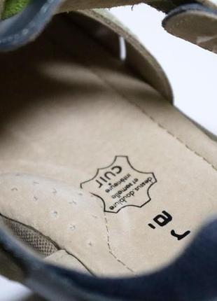 Дитячі сандалії andre франція оригінал. натуральна шкіра.9 фото