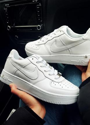 🔥жіночі кросівки nike air force 1 білі🔥 white sneakers fors