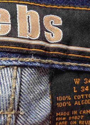 Хлопковые качественные прямые джинсы трубы webs.2 фото