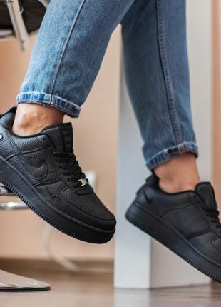 Кроссовки nike air force 1 mid lv8 черные