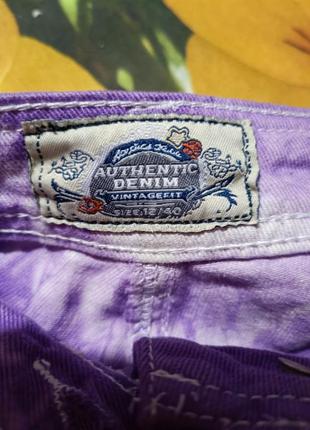 Винтажные женские джинсовые шорты р. 484 фото