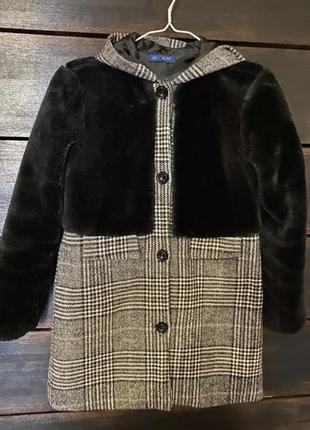 Шикарное стильное осенне- весеннее пальто на девочку 10-13 лет