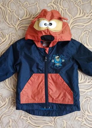 Чудова куртка/вітровка next для малюка 6/9 міс