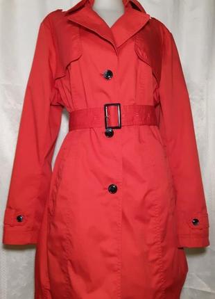Женский красный плащ outdoor, брендовый дышащий тренч, ветровка на подкладке пальто, куртка5 фото