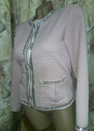 Піджак з паєтками, нідерланди, 60%котону, ѕраз.