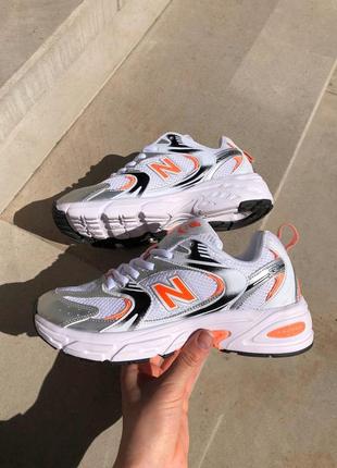 Кросівки new balance 530 silver orange