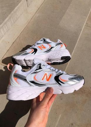 Кроссовки Ronnie Fieg x New Balance 1300 RC Grey silver orange3 фото