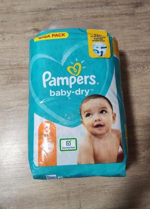 Подгузники pampers baby-dry 3 140 штук