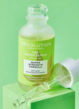 Сироватка зволожуюча revolution skincare cbd super serum1 фото