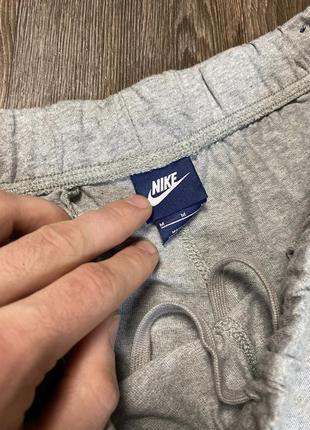 Nike спортивні чоловічі штани найк  м спортивки сірі драй фіт оригінал4 фото