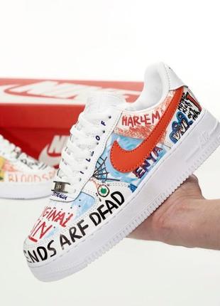 Кроссовки кожаные мужские или женские nike air force