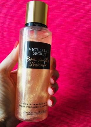 Bare vanilla - парфюмированный спрей для тела victoria's secret