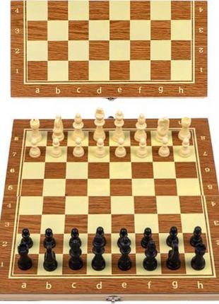 Набір шахи + шашки + нарди, 30см knz