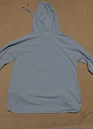 Мягенький фирменный худи холодного голубого цвета sweaty betty великобритания xl.8 фото