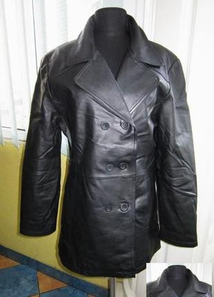 Класична жіноча шкіряна куртка yessica. лот 4422 фото