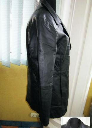 Класична жіноча шкіряна куртка yessica. лот 4423 фото
