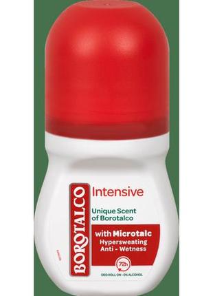 Дезодорант роликовый borotalco intensive 50ml